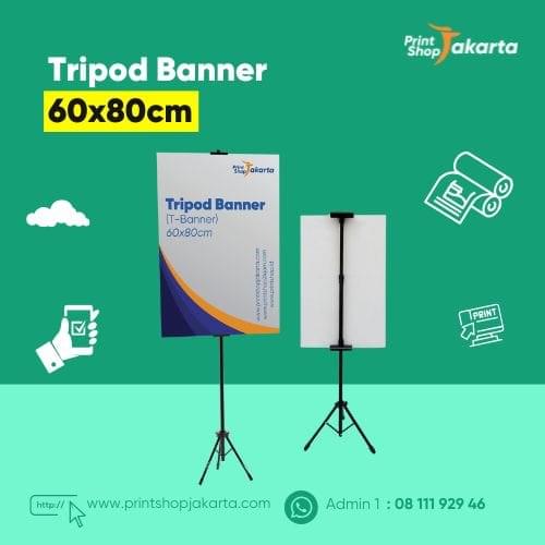 Tripod Banner 60x80cm